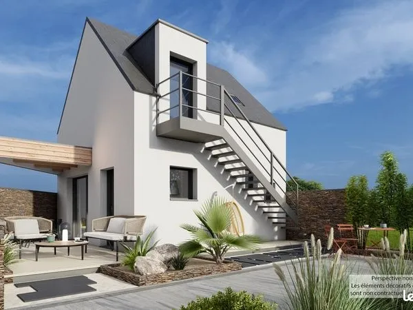 Maison 2 pièces 45 m²