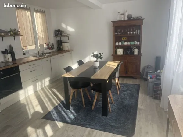 Superbe T2 meublé refait à neuf - Auray - 56400 - machine à laver, wifi, moderne et spacieux