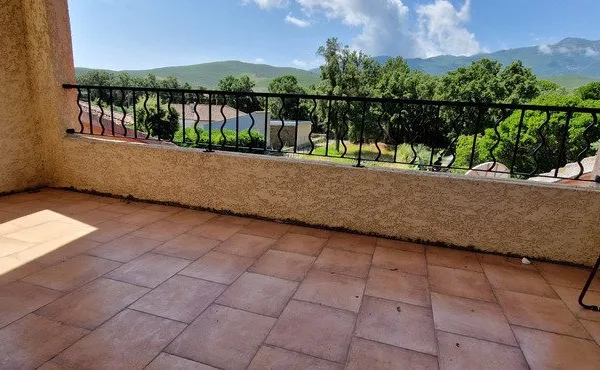 Dpt Corse (20), à vendre PIETRACORBARA STUDIO DE 30m² AVEC JARDINET