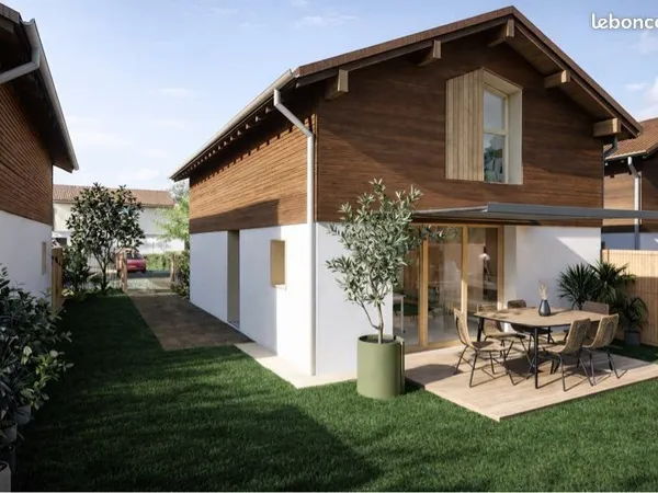 Villa neuve T4 avec jardin prête à vivre - École & commerces à pied - Magescq - 269 000