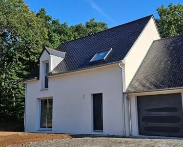 Au bourg de Tréméven, 3 chambres et un garage