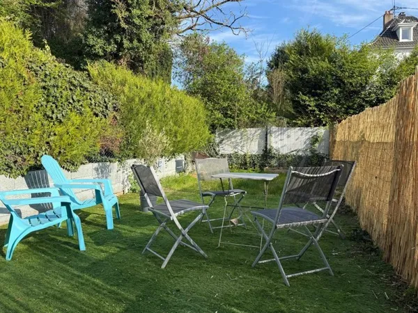 F3 meublé avec son jardin