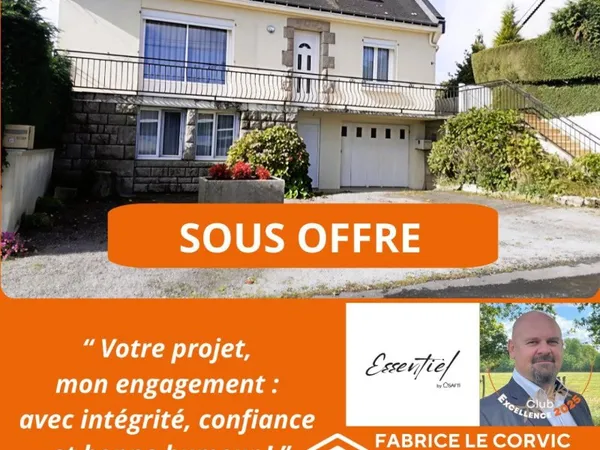 MAISON FAMILIALE SUR SOUS-SOL DE 104 M2 SUR UN TERRAIN DE 895 M2 A BAUD