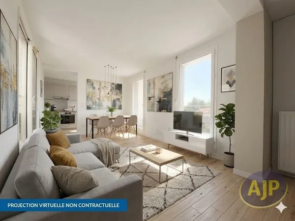 LE BOUSCAT centre-ville T3 de 63 m²
