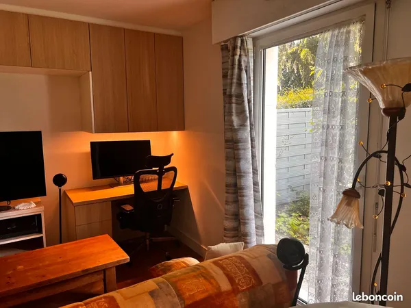 Studio meublé 27 m² haut de gamme avec jardin privatif - calme absolu - tout compris