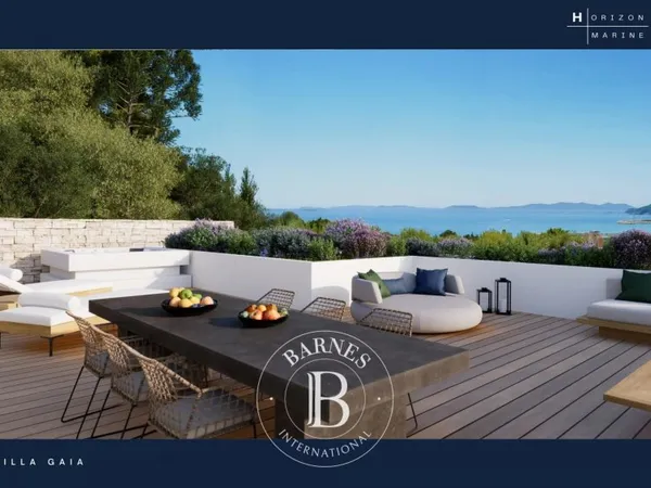 Le Lavandou - Vue mer - Villa-Appartement - 171 m² - Plage & centre-ville à pied