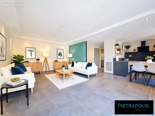Appartement 2 pièces 61 m²