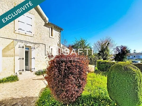 CHARENTAISE SANS TRAVAUX D'ENVIRON 120 M² SUR PARCELLE DE 487 m².