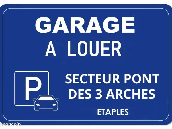 Location garage ETAPLES