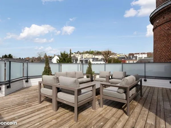 T2 55 m² - TOIT TERRASSE 40 m² - PARKING - BOULINGRIN / JOUVENET
