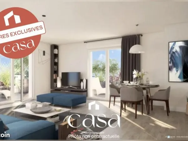 Appartement 2 pièces 43 m²