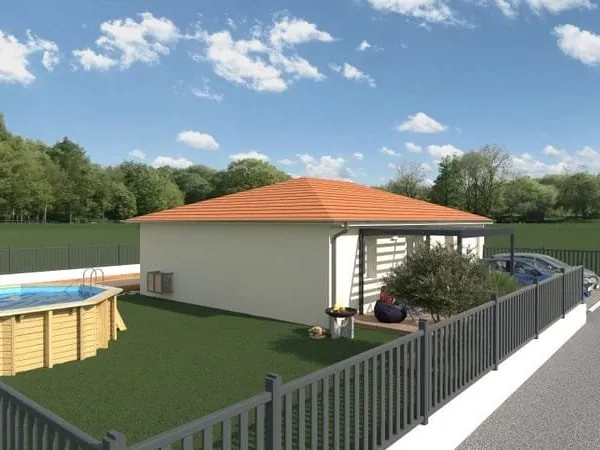 Maison 3 pièces 75 m²