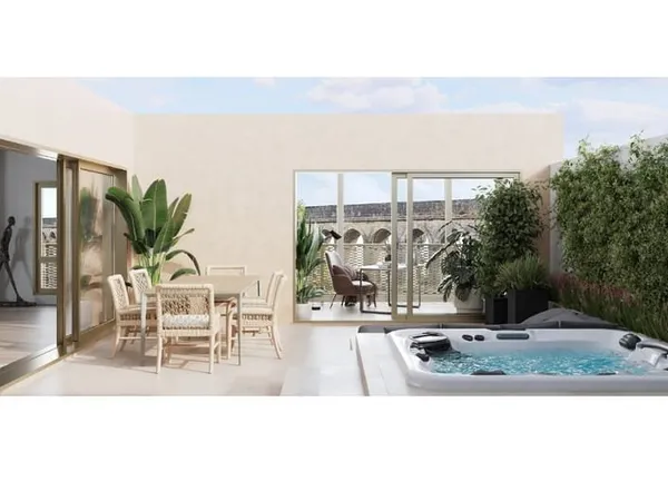 Villa sur toit