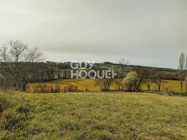 Terrain 1320 m² proche d'Orthez direction Pau