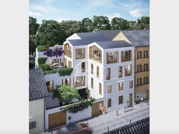 Studio 5 pièces 33 m²
