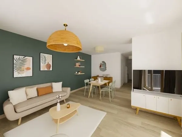 Appartement 3 pièces 65 m²