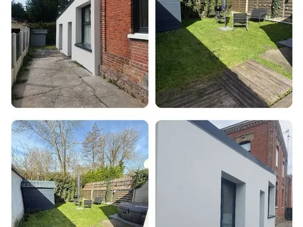 Maison coup de coeur rénovée avec jardin, 4 chambres, Amiens