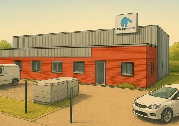 Bâtiment industriel loué 855 m2 Terrain 3 667 m2 Égrev