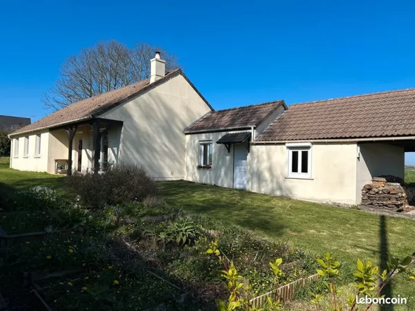 Maison 137 m² plain-pied avec grand terrain