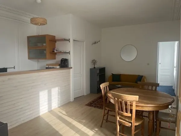 ROUEN GARE APPARTEMENT T2 MEUBLE