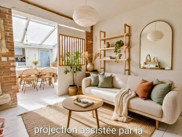 Maison 3 pièces 53 m²
