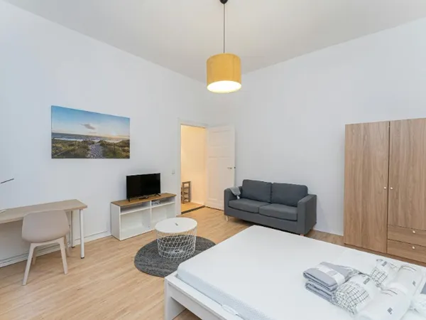 Appartement lumineux, 1 pièce, à louer à Paris 15ème, 28m², étage 1