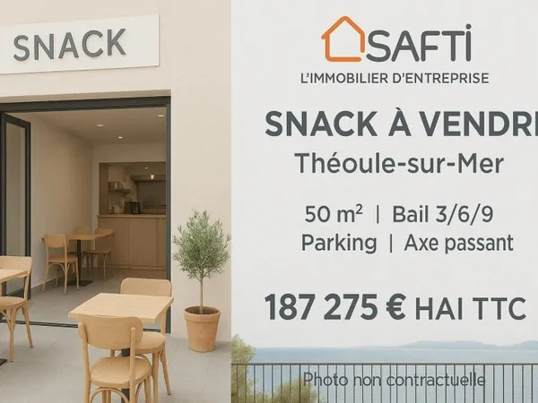 Restaurant prêt à exploiter à Théoule-sur-Mer