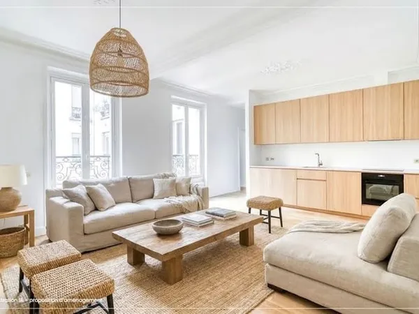 Appartement 3 pièces 59 m²