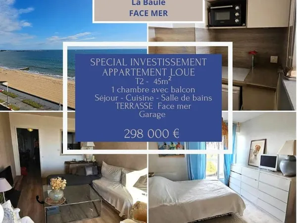 Appartement 2 pièces 44 m²