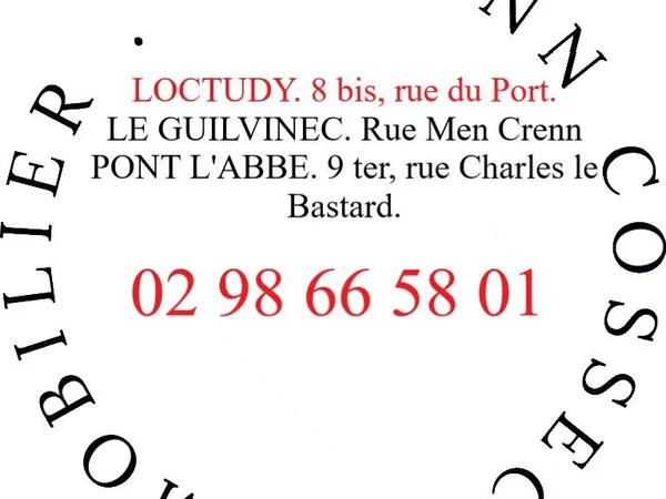 LOCTUDY Terrain à bâtir de 671m2