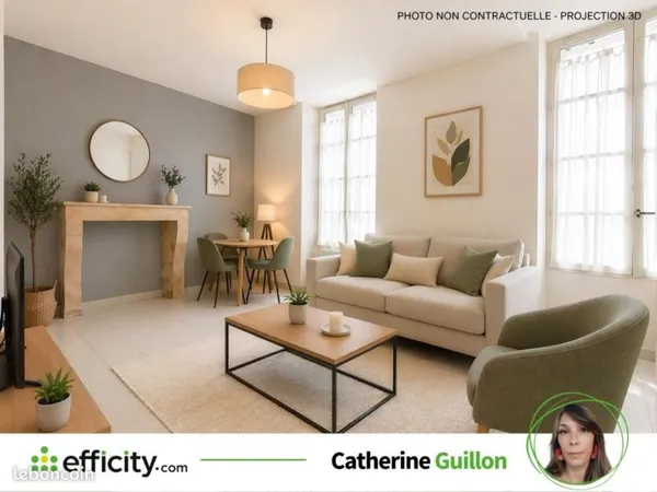 Appartement 2 pièces 35 m²