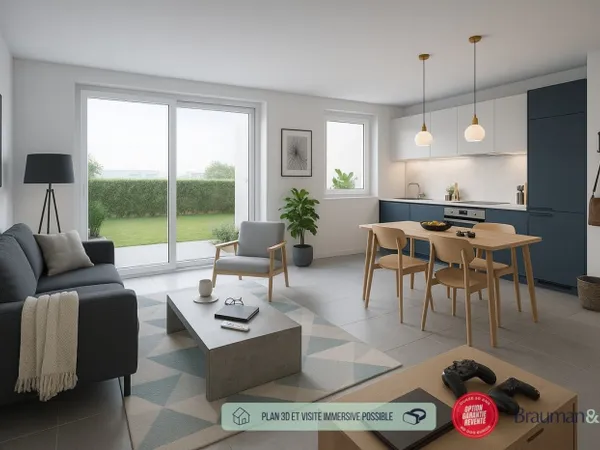 4 PIÈCES de 99m² offrant 217m² de surface privative + PKG(s)