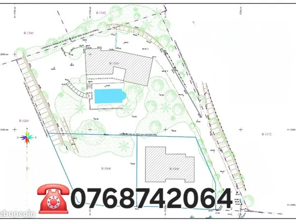 VILLA À RÉNOVER ou démolir - SUITE INCENDIE commune de caux Sur la commune de Caux