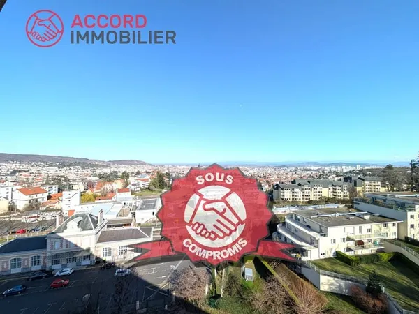 CHAMALIERES / DERNIER ETAGE / ASC / T3 / GARAGE / CAVE / LOGGIA / PLACE LANDOUZY