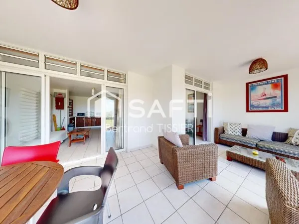 T2 rez-de-jardin vue mer - Résidence Altica