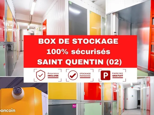 Box à louer - Garde meuble / Saint Quentin / 6 m2