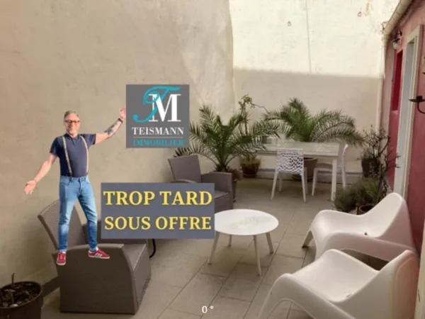 Maison de village avec terrasse et garage