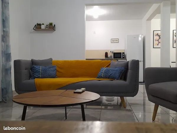 Location T3 meublé - Idéal personnel en mission (1 à 2 personnes)