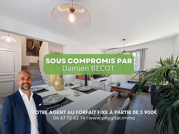 Maison 5P à vendre à Le Cannet (06110)