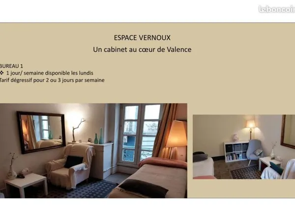 LOCATION CABINET PARTAGE - Espace Vernoux