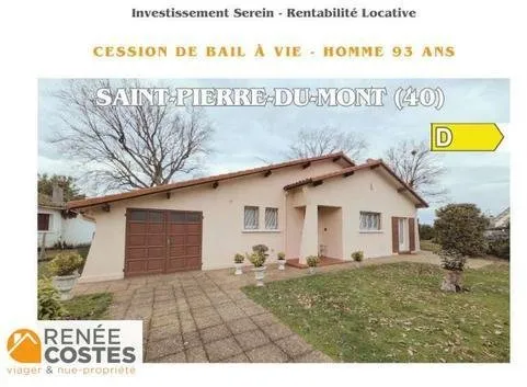 Cession-bail à vie - H93 ans - MONT DE MARSAN (40000)