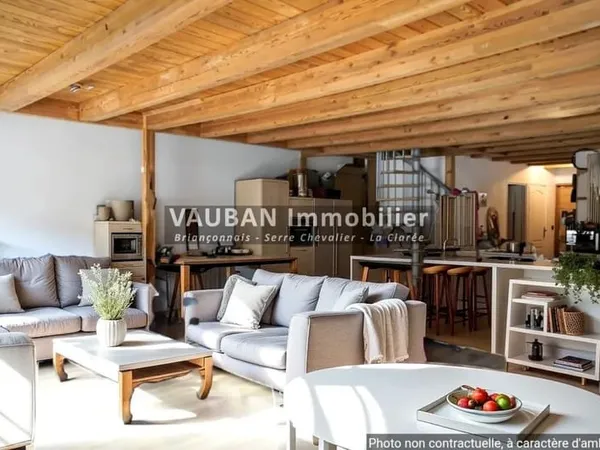 Vaste Duplex de type 4 avec balcon et stationnements