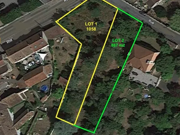 Terrain 1058 m² Saint-Cyr-sous-Dourdan