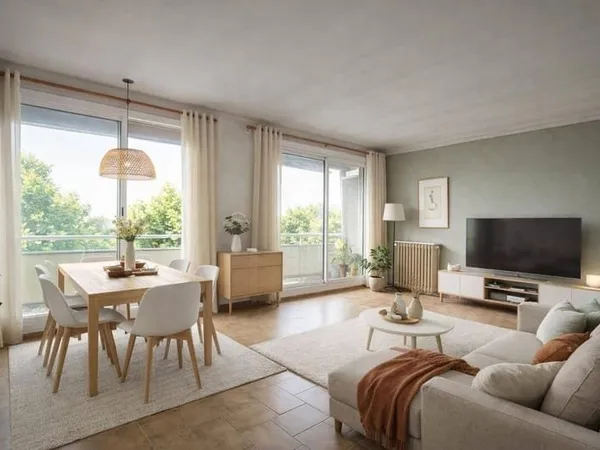 Appartement 4 pièces 37 m²