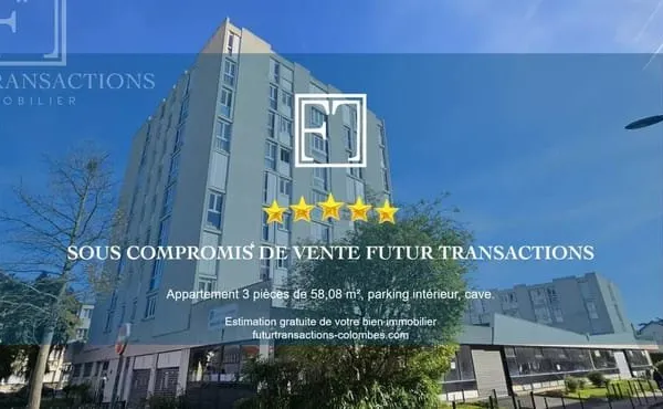 Appartement 3 pièces 58 m²