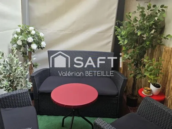 Maison de village T4 avec patio