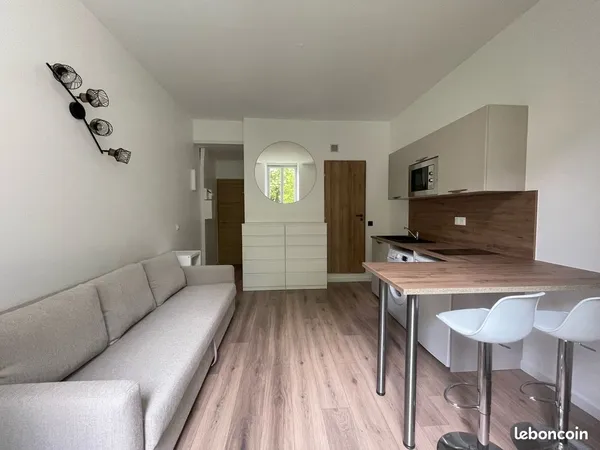 Studio meublé rénové