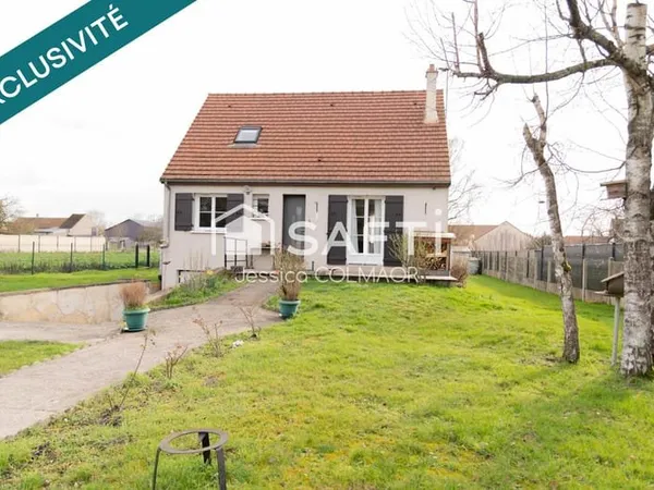 Charme et calme : maison 100 m² + sous-sol