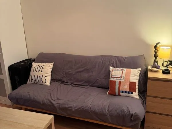 Collocation d'appartement meublé à partager avec moi, homme profil accepté uniquement Femme, soigneu