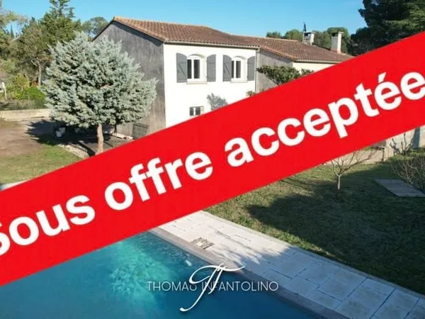 EN EXCLUSIVITE - 4 CHAMBRES - CLIMATISATION - GARAGE - PISCINE